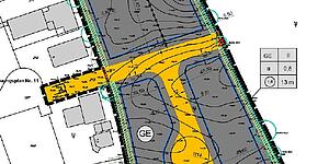 Ausschnitt aus dem B-Plan Nr 11