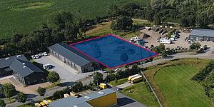 Luftbild der Fläche 3 im Sophienhof neu neu