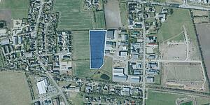 Luftbild des Gewerbegebiets Kätnerland