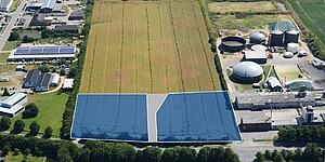 Luftbild der Fläche