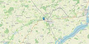 Gewerbegebiet an der B201