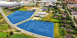 Luftbild der Gewerbeflächen I