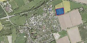 Luftbild des Gewerbegebiets