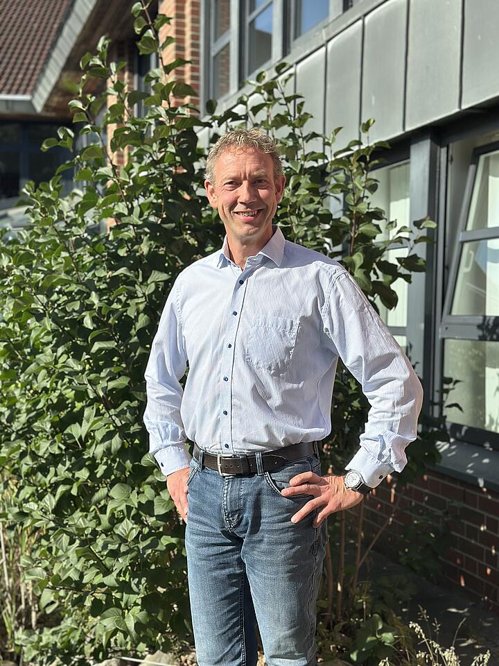 Foto unsereres Wirtschaftsförderers und Produristen Burkhard Otzen