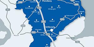 Karte Flensburg neu
