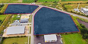 Luftbild der Gewerbeflächen II