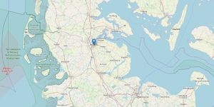 Flensburg - im Norden Deutschlands an der dänischen Grenze