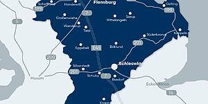 Karte Flensburg neu neu