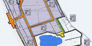 Ausschnitt aus dem B-Plan Nr 14 Ausschnitt aus dem B-Plan Nr 14